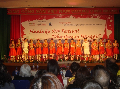 Le 15e festival «Chantons en français»